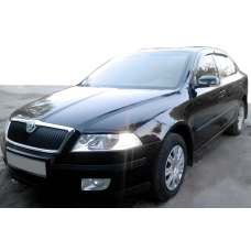 Вітровики LiftBack (4 шт, HIC) для Skoda Octavia II A5 2010-2013 рр
