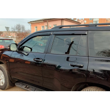 Ветровики 8 см (4 шт, HIC) для Lexus GX460 2009-2023 гг