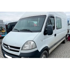Ветровики на окна (2 шт, HIC) для Opel Movano 2004-2010 гг
