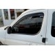 Ветровики вставные (2 шт, HIC) для Peugeot Partner 1996-2008 гг