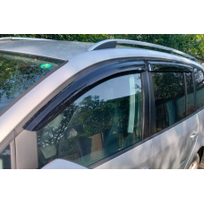 Ветровики на окна (4 шт, HIC) для Volkswagen Touran 2003-2010 гг