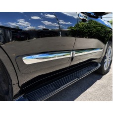 Комплект дверних молдингів (2008-2016) Білий колір для Lexus LX570/450d рр