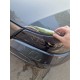 Хром накладки на капот (вії вище фар) для BMW 3 серія E-90/91/92/93 2005-2011 рр