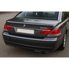 Накладки на стопи (2 шт., ABS) для BMW 7 серія E65/66 2001-2008 рр