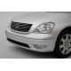 Накладки на фари (2 шт., пласт) для Lexus LS 2001-2006 рр