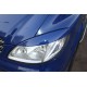Реснички прямые (черный глянец) для Mercedes Viano 2004-2014 гг