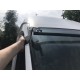 Козирьок на лобове скло (чорний глянець, 5мм) для Volkswagen LT 1995-2006 рр