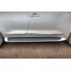 Бокові пороги з LED (дизайн 2015-2020) Чорний колір для Toyota Land Cruiser 200