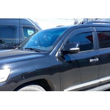 Ветровики 11см (4шт, HIC) для Lexus LX570/450d 2008-2022 гг