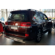 Задняя защита AK002-double (2 шт., нержавейка) для Toyota Land Cruiser 200 2007-2021 гг