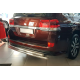 Задняя защита AK002-double (2 шт., нержавейка) для Toyota Land Cruiser 200 2007-2021 гг
