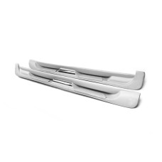 Боковые пороги Sorento тип (под покраску) для Volkswagen Caddy 2004-2010 гг