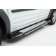 Боковые пороги Rainbow (2 шт., алюминий) Стандартная база для Ford Connect 2010-2013 гг