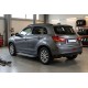 Боковые пороги Rainbow (2 шт., алюминий) для Mitsubishi ASX 2010-2023 гг