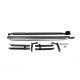 Боковые пороги OEM V2 (2 шт) для Hyundai Santa Fe 3 2012-2018 гг