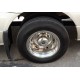 Ковпаки з нержавійки Ексклюзив V1 (2 катковий, 4 шт) 2013-2025 для Volkswagen Crafter рр
