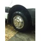 Ковпаки з нержавійки Ексклюзив V1 (2 катковий, 4 шт) 2013-2025 для Volkswagen Crafter рр