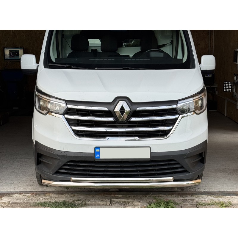 Передняя защита ST014 (нерж.) d60/42 для Nissan NV300/Primastar 2016-гг