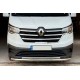 Передній захист ST014 (нерж.) d60/42 для Renault Trafic 2015- рр