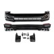 Накладки на передний и задний бампер Modelista V3-LED (2017-) Черный для Toyota Land Cruiser Prado 150 2009-2023 гг
