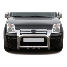 Окантовка на передні ліхтарі OmsaLine (2 шт., Abs хром) для Ford Connect 2002-2006 рр