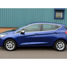 Повна окантовка вікон OmsaLine (16 шт, нерж) для Ford Fiesta 2017- рр
