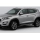 Окантовка на молдинги стекол OmsaLine (14 шт., нерж.) чорний хром для Hyundai Tucson TL 2016-2021 рр Окантовка на молдинги стекол OmsaLine (14 шт., нерж.) чорний хром для Hyundai Tucson TL 2016-2021 рр
