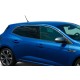 Верхня окантовка вікон (HB, 6 шт, нерж) OmsaLine - Італійська нержавійка для Renault Megane IV 2016-2025 рр