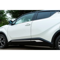 Молдинг дверної OmsaLine (4 шт., нерж.) для Toyota C-HR 2016–2023 рр