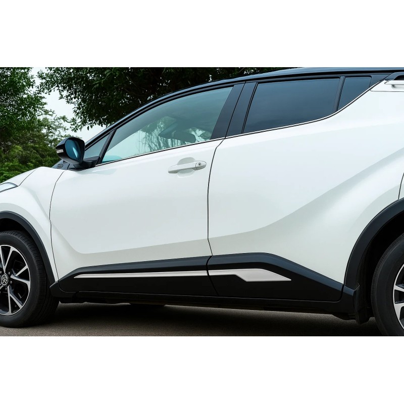 Молдинг дверної OmsaLine (4 шт., нерж.) для Toyota C-HR 2016–2023 рр