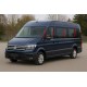Нижні молдинги скла середня база (8 шт, нерж.) для Volkswagen Crafter 2016- рр