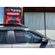 Ветровики с хромом (4 шт, Niken) для Toyota Hilux 2015- гг