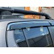 Ветровики с хромом (4 шт, Niken) для Toyota Hilux 2015- гг