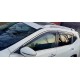 Вітровики з хромом (4 шт., Niken) для Nissan X-trail T32 / Rogue 2014-2021 рр