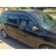 Ветровики с хромом (4 шт, Niken) для Dacia Lodgy 2012-2022 гг