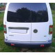 Накладки на стопы V2 (2 шт, нерж) Carmos - Турецкая сталь для Volkswagen Caddy 2010-2015 гг