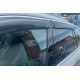 Ветровики с хромированной полосой (4 шт, HIC) для Volvo XC90 2015- гг