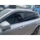 Ветровики с хром полоской (4 шт, HIC) для Volvo XC90 2015- гг