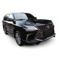 Комплект обвеса BlackEdition (для 2016-2025) для Lexus LX570/450d