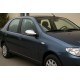 Накладки на дзеркала (2011-2025, 2 шт, пласт.) OmsaLine - ABS для Fiat Albea рр