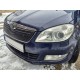 Зимова накладка на решітку (2010-2025, верхня) Глянцева для Skoda Roomster рр
