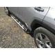 Боковые пороги Sunrise (2 шт., алюминий) для Toyota Rav 4 2019- гг
