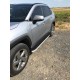 Бокові пороги Tayga Grey (2 шт., алюміній) для Toyota Rav 4 2019- рр