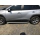 Бокові пороги Tayga Grey (2 шт., алюміній) для Toyota Rav 4 2019- рр