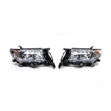 Передня оптика рефлекторна (2017-2025, 2 шт) оригінал для Toyota Land Cruiser Prado 150