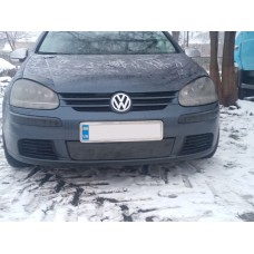 Зимняя накладка на решетку (HB) Матовая для Volkswagen Golf 5