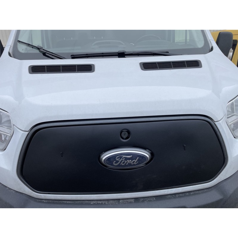 Зимова накладка на решітку (2014-2018) глянцевий для Ford Transit 2014- рр
