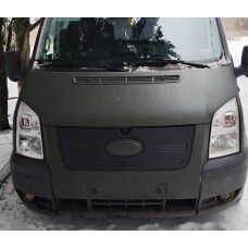 Зимова накладка на решітку (2006-2014) Глянцева для Ford Transit рр