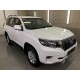 Рейлинги турецкий дизайн (Черные, 2 шт) Пластиковые ножки для Toyota Land Cruiser Prado 150