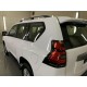 Рейлинги турецкий дизайн (Черные, 2 шт) Пластиковые ножки для Toyota Land Cruiser Prado 150